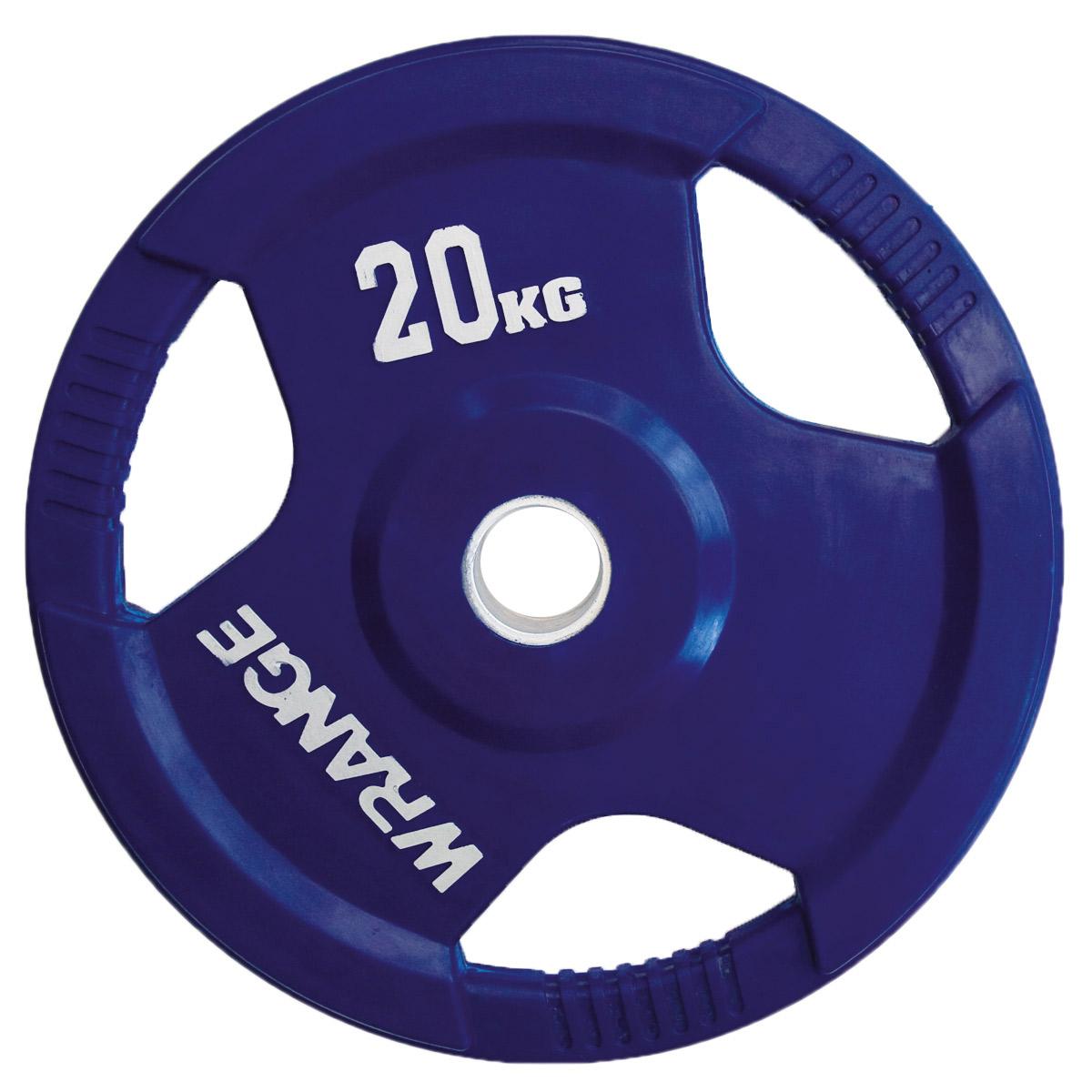 Wrange svaru disks 20kg. Produkta kods: 200BLUE