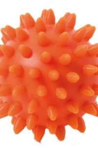 Masāžas bumba ar pumpiņām 6 cm, oranža