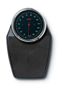 Seca 760 mehāniskie grīdas svari (melni)