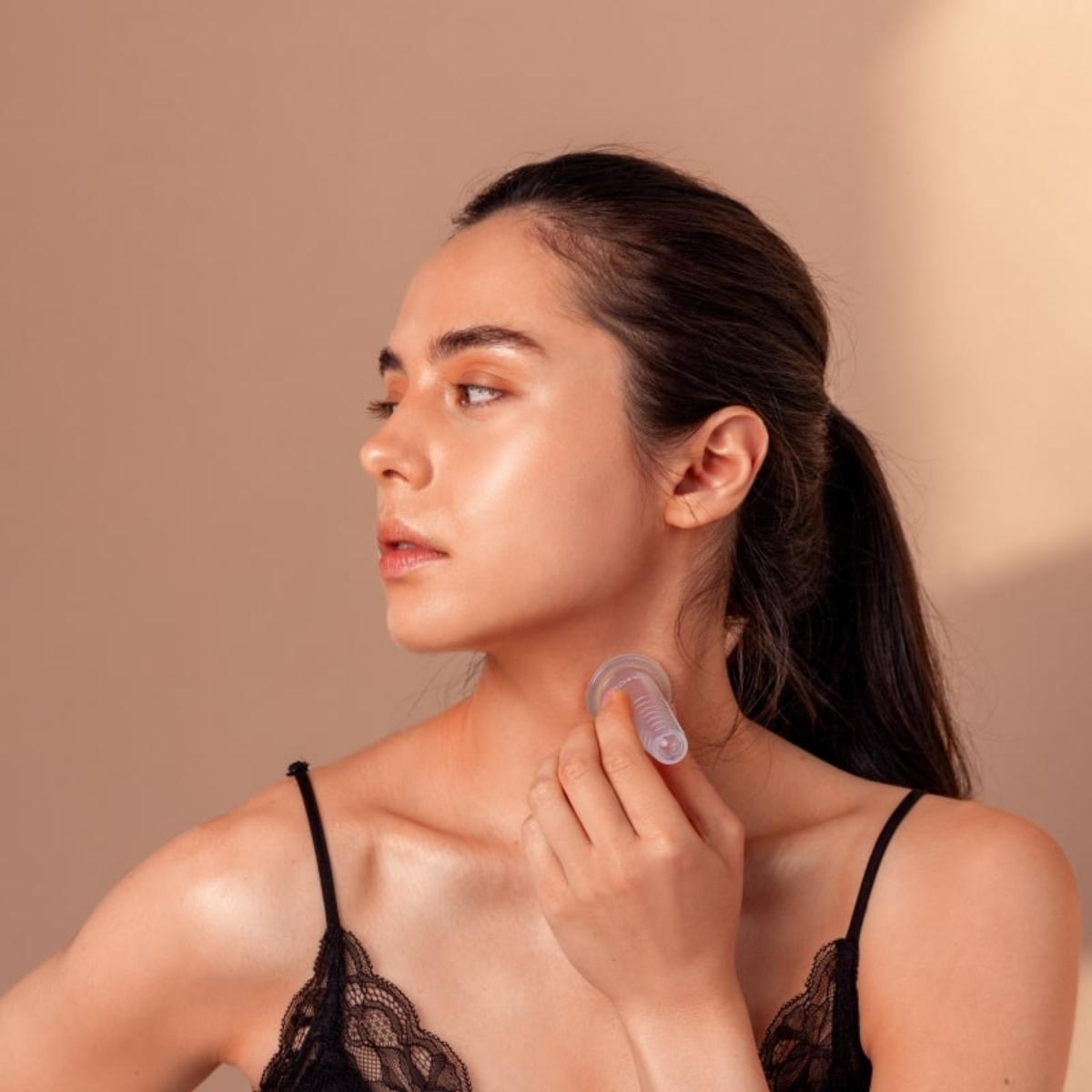 FASCIQ® sejas vakuuma banku komplekts 2×Mini, 2×Medium piemērs 2