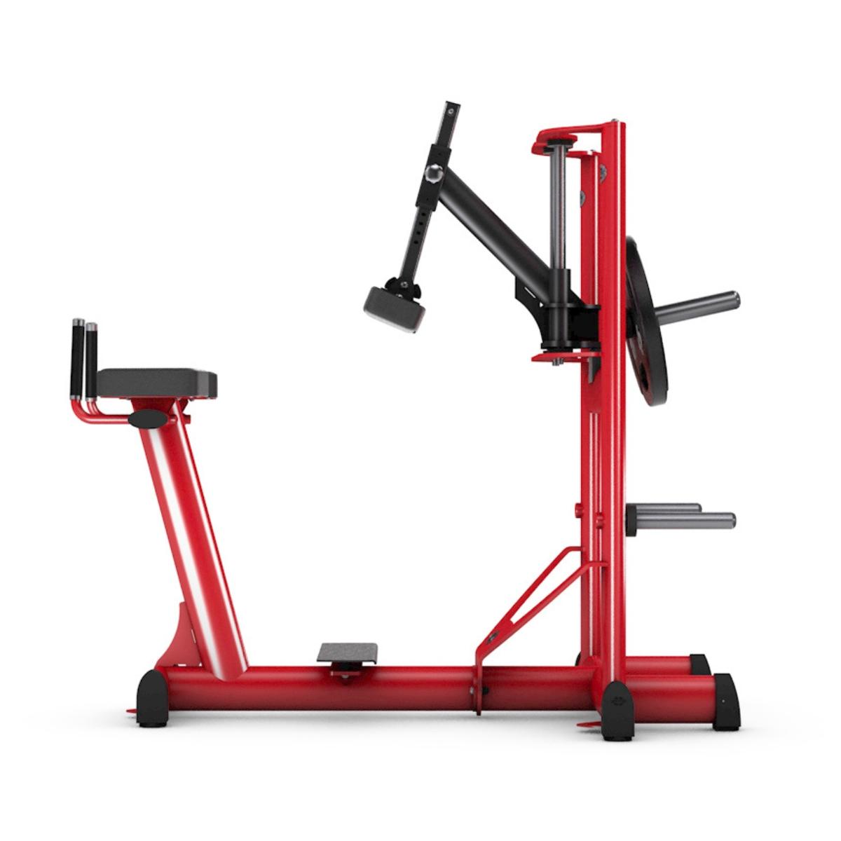 Gym80 Pure Kraft ikru trenažieris ar brīvo svaru uzlādi no sāniem