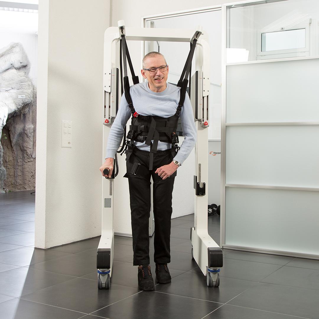 Andago robotizēts gaitas treniņa rāmis