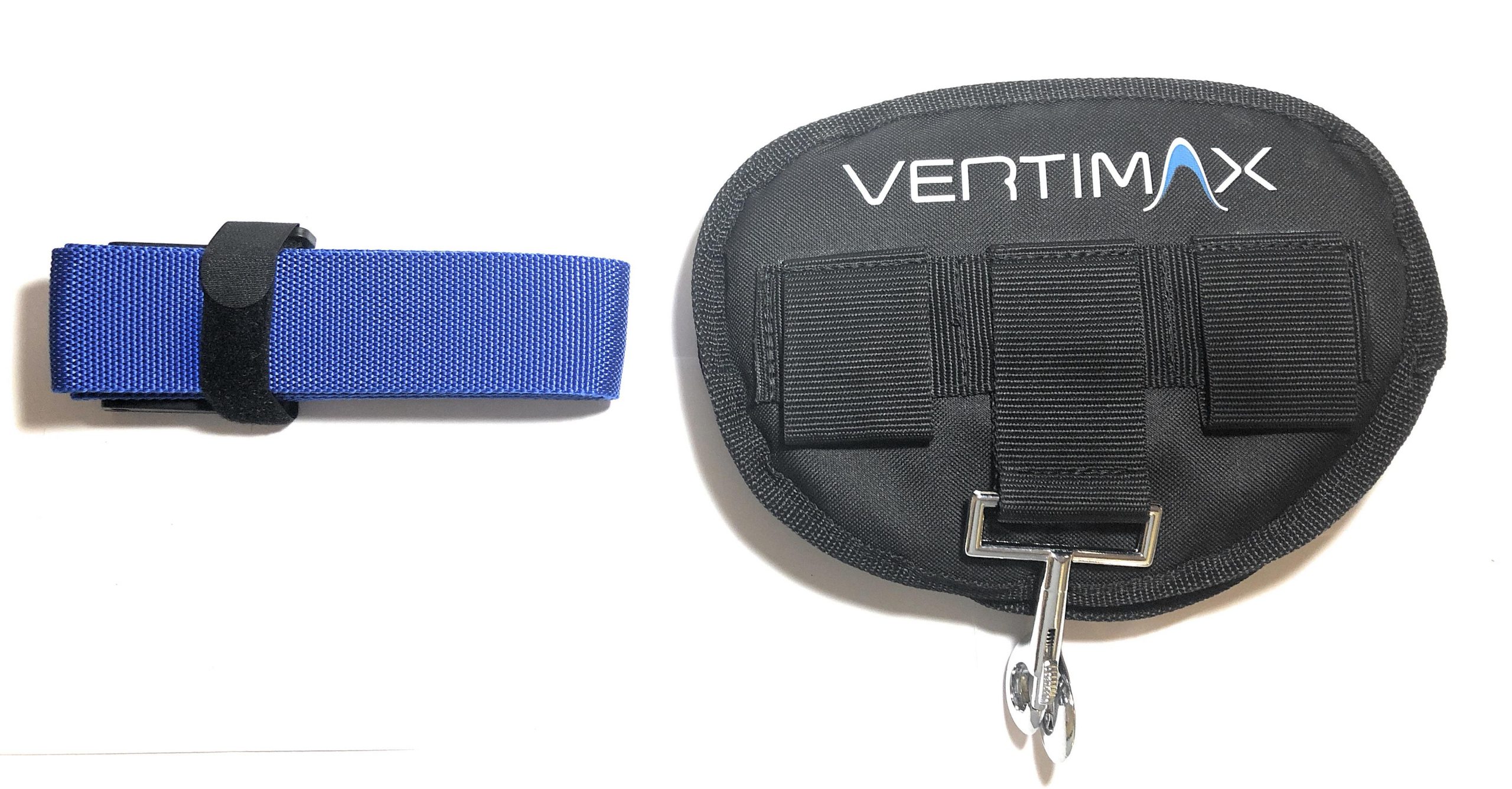 VertiMax vidukļa josta, Zils josta, liela – vidukļa apkārtmērs 101–150 cm.