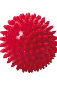 Masāžas bumbiņa 9 cm, sarkana