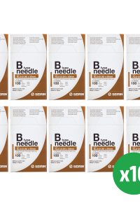 Seirin Akuneula 0,30 × 30 mm B-Type – akupunktūras adatas (100 gab. x10)