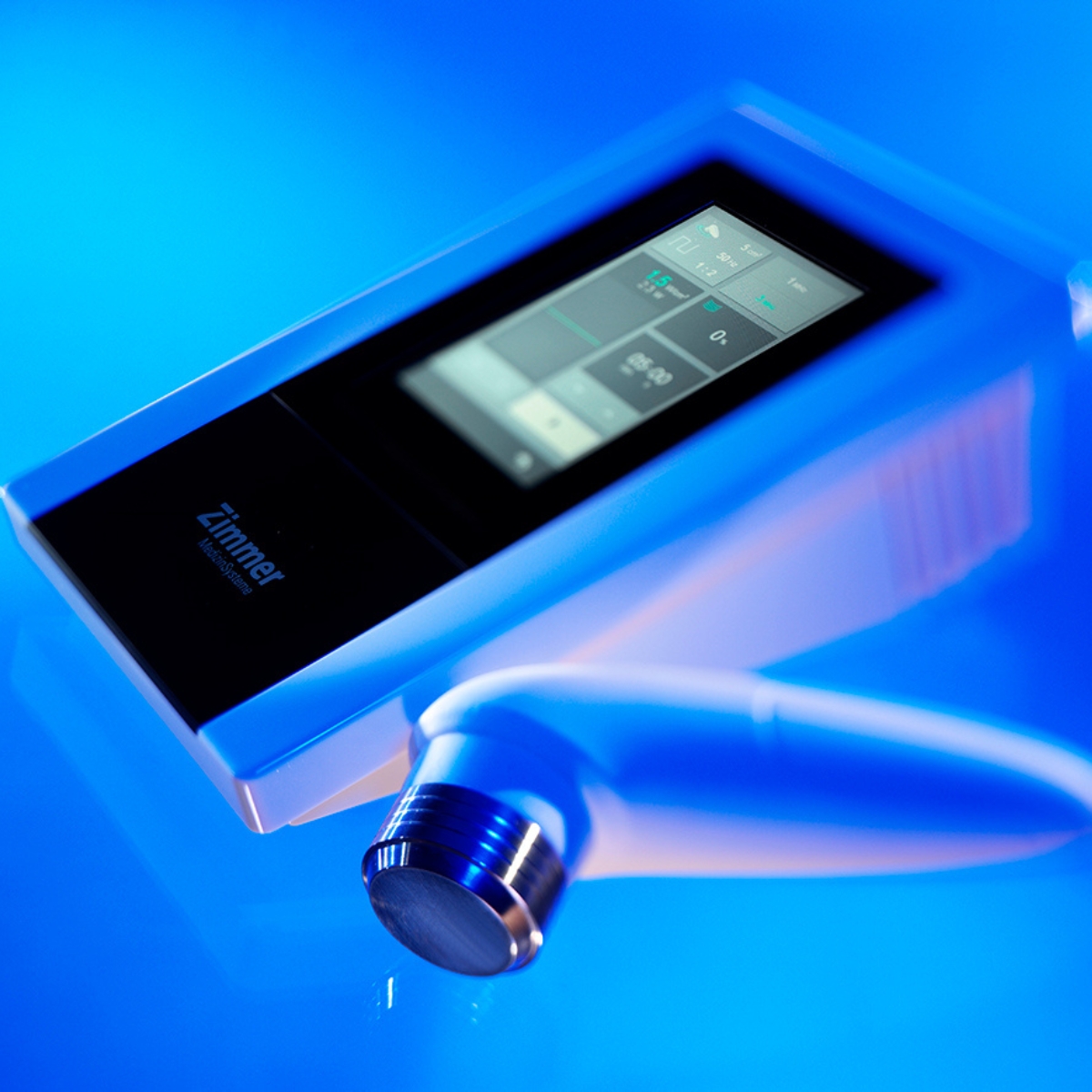 Zimmer SonoOne ultraskaņas terapijas ierīce. Produkta kods: ZM_5360-X01_d