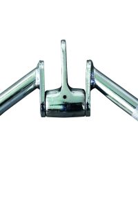 Wrange bicepsa/tricepsa stienis ar centrālo rotējošo daļu un metāla rokturiem