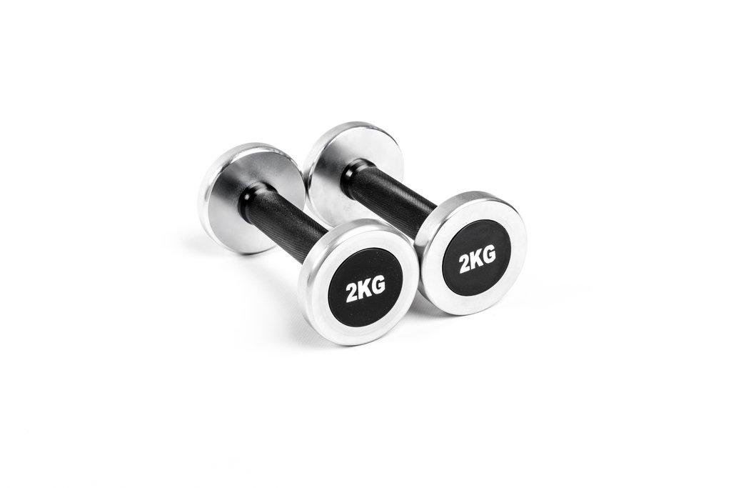 Wrange Pro Line hanteles 2 kg. Produkta kods: plchrome_2