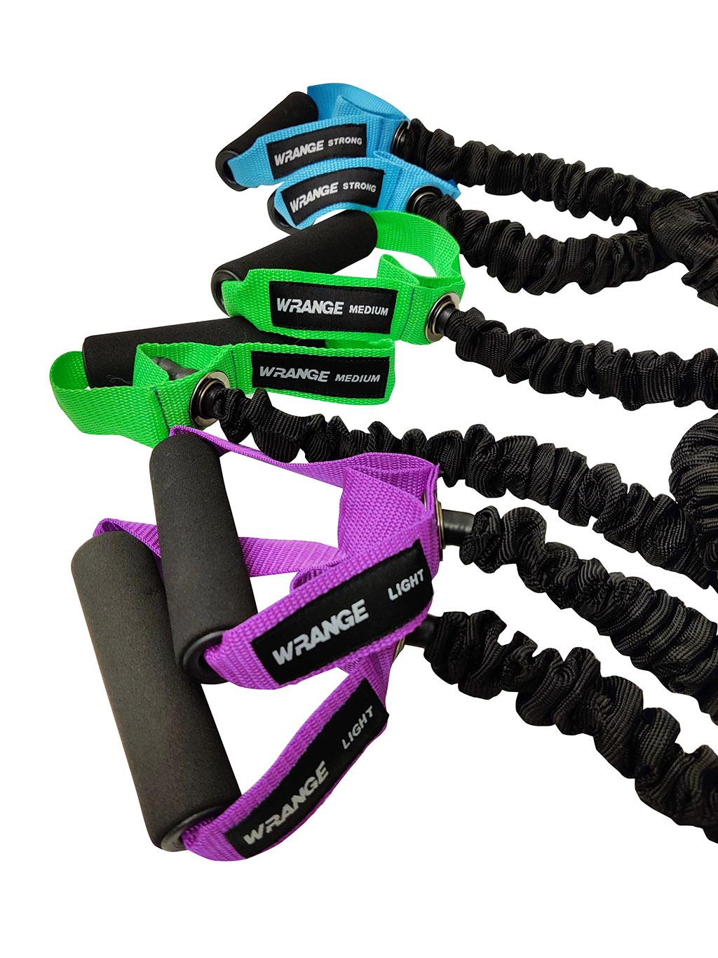 Wrange Power Tube pretestības lente ar rokturi, zila, izturīga. wr_pt_strong